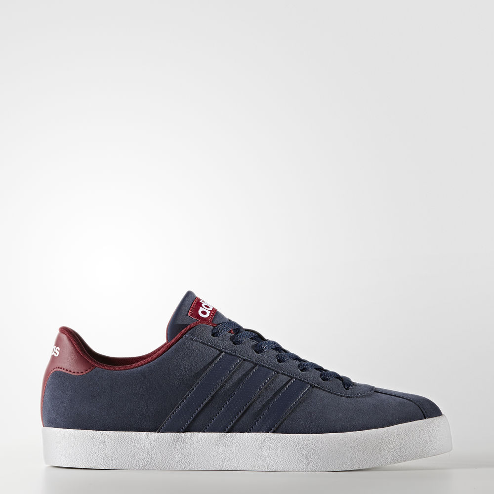 Adidas Vl Court Vulc - αθλητικα παπουτσια ανδρικα - Σκουρο Μπλε/Μπορντο,Μέγεθος: EU 36 – 54 2/3 (624